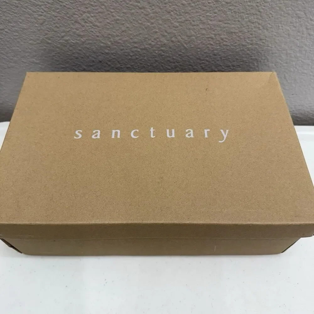 Sanctuary Regal Slouchy Asymmetric Sandal Desert Taupe - Size 7.5 M New